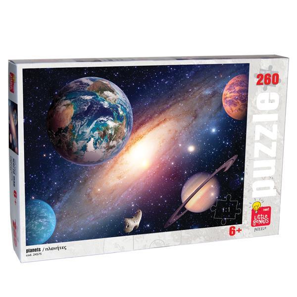 Puzzle "Πλανήτες", 28x38 εκ., 260 τεμαχίων 